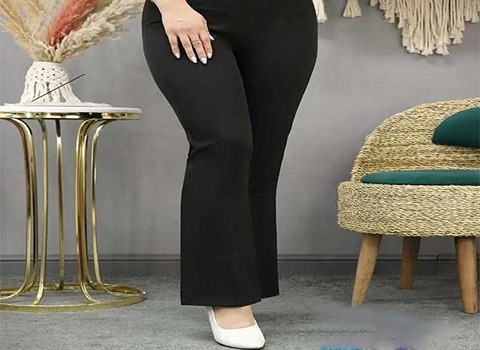 تصویر 3 از فروش شلوار پارچه ای زنانه راسته + قیمت خرید به صرفه
